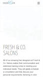 Mobile Screenshot of freshandcosalons.com